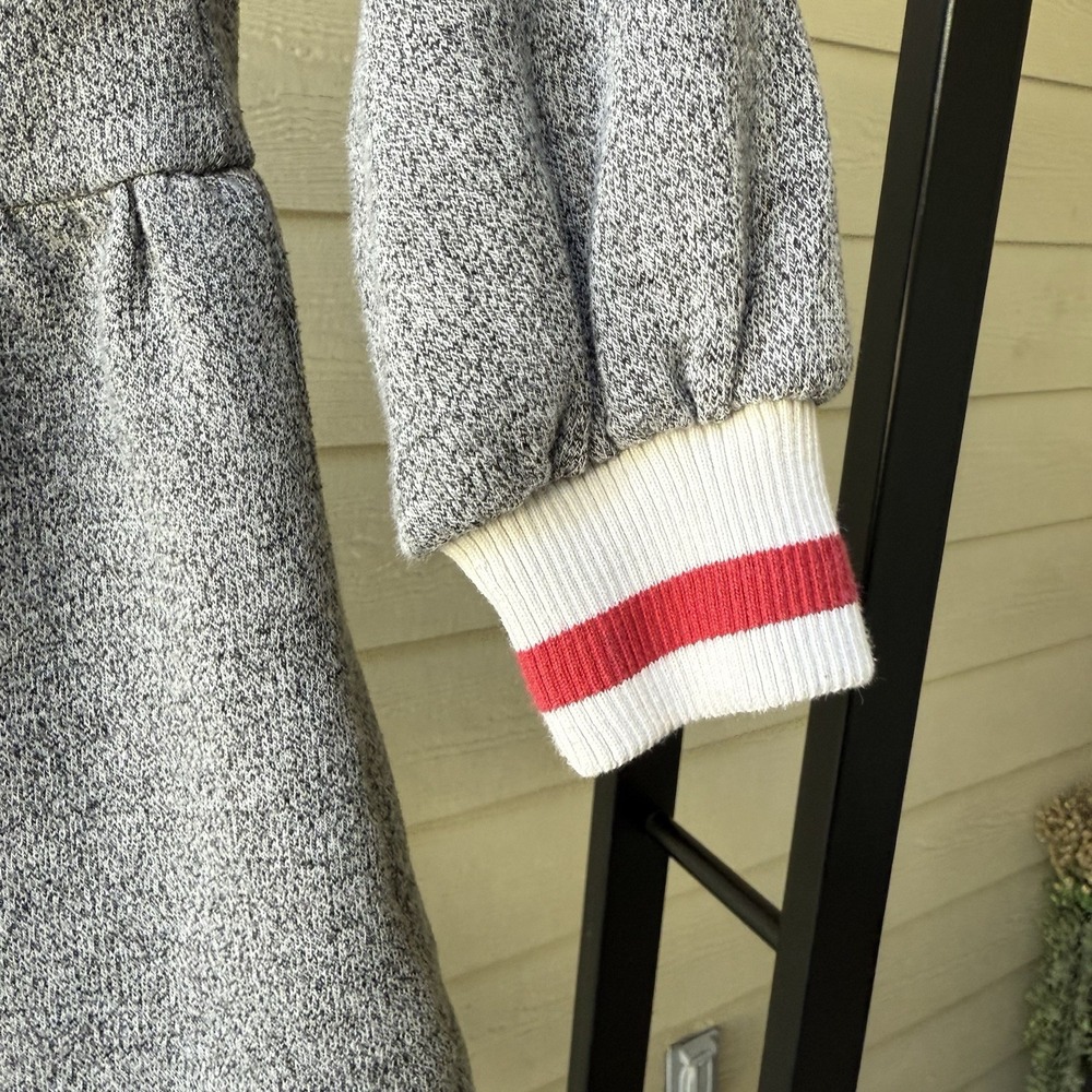 Genuine Roots Girls Dress Size 2T Grey & Red Cabin Long Sleeves - Picture 3 of 8